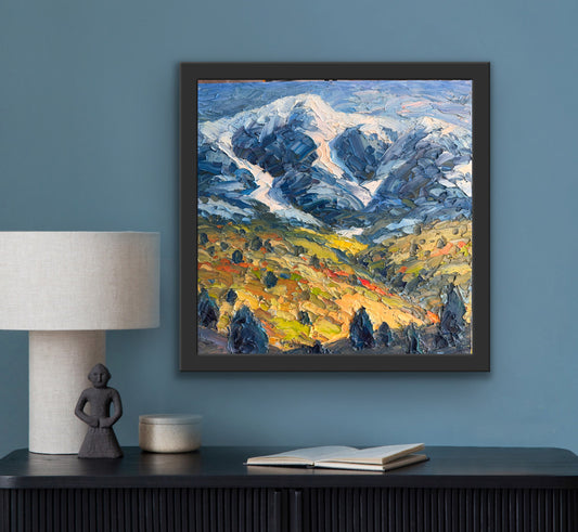 Sardine Canyon View, 16" x 16"